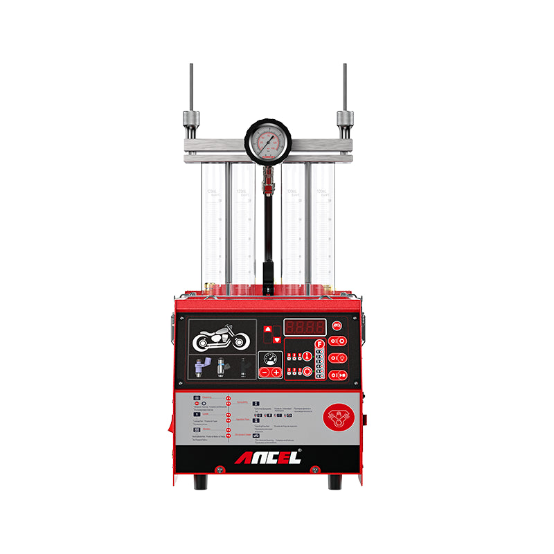 ANCEL AJ400 M Injector Cleaning Machine, Ultrasonic Fuel System Cleane