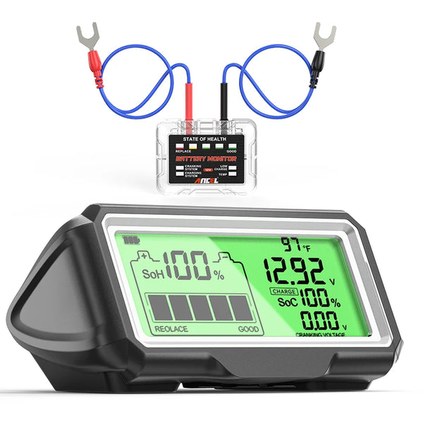 ANCEL BM200 PRO 12V Car Battery Tester Battery Health Monitor Charging Capacity Analyzer