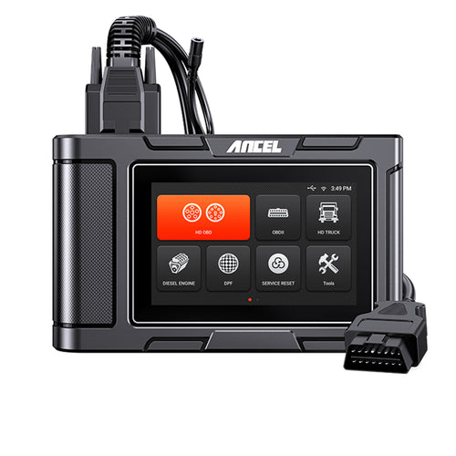 ANCEL HD3400 PRO heavy duty truck scanner Interface