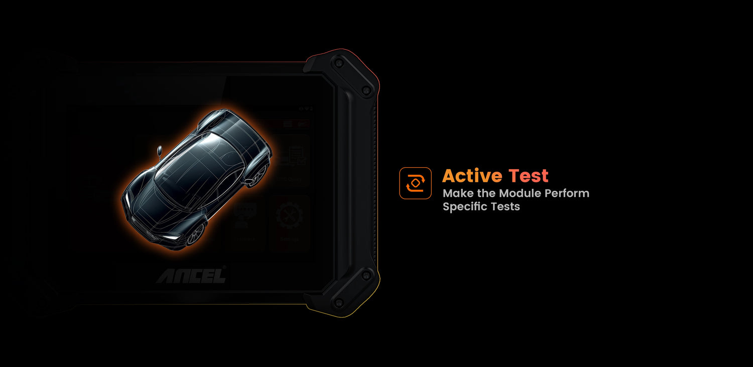 Ancel V6 pro+ scanner for car for active testing.