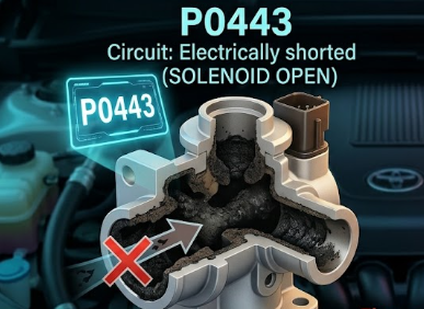 P0443 Code: EVAP Purge Control Valve Circuit Malfunction Causes, Symptoms & Fixes