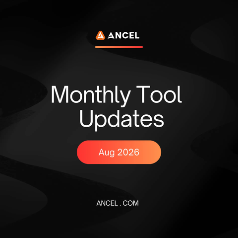 ANCEL August 2026 Scanner Update: New Versions & Features