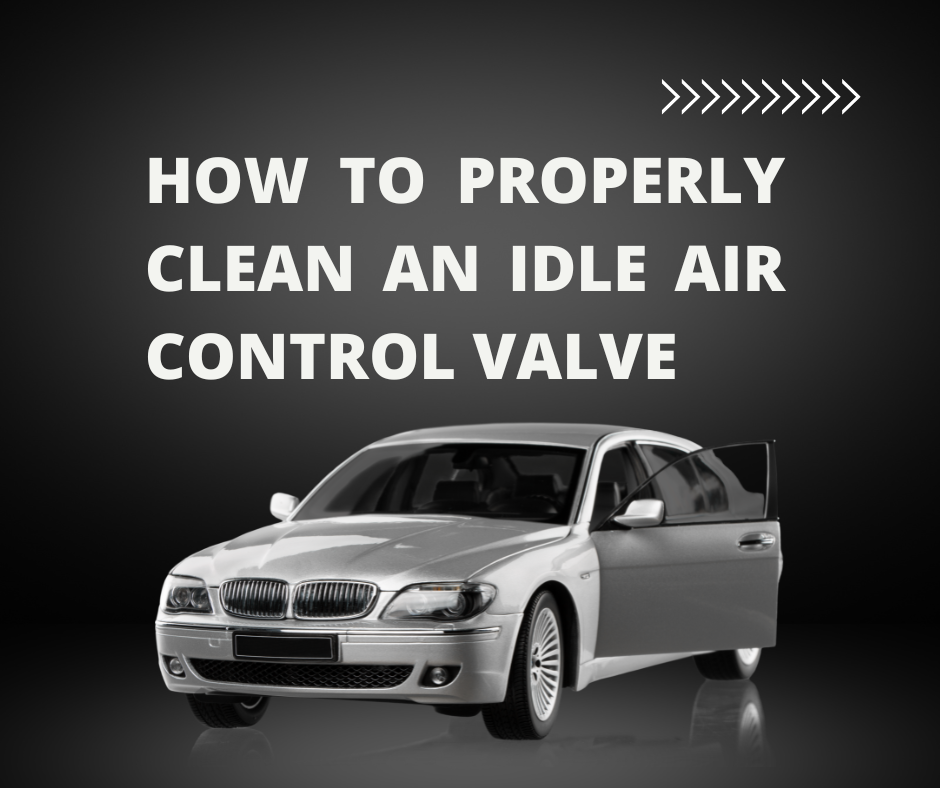 How to Properly Clean an Idle Air Control Valve ANCEL