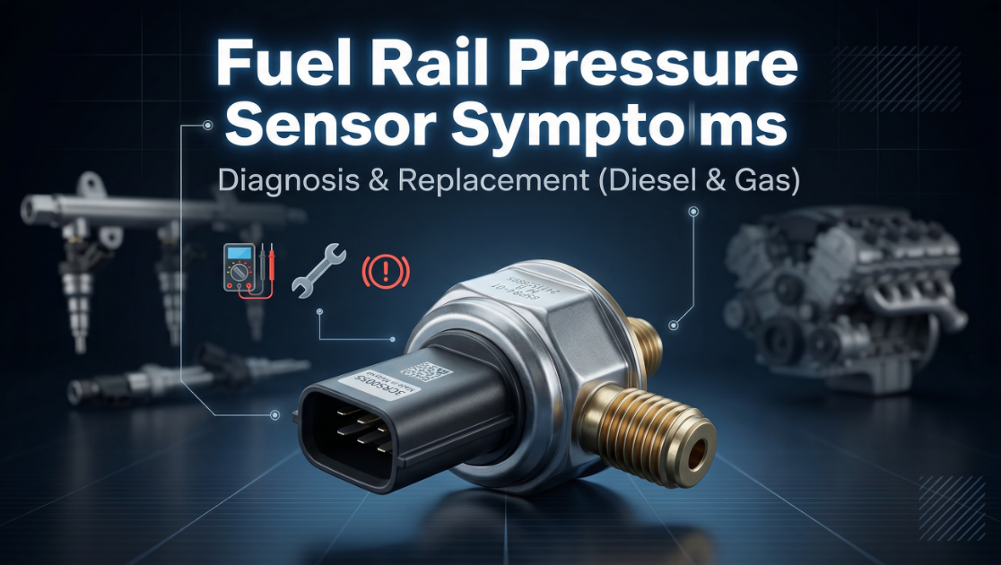 Fuel Rail Pressure Sensor Symptoms: Diagnosis & Replacement (Diesel & Gas)