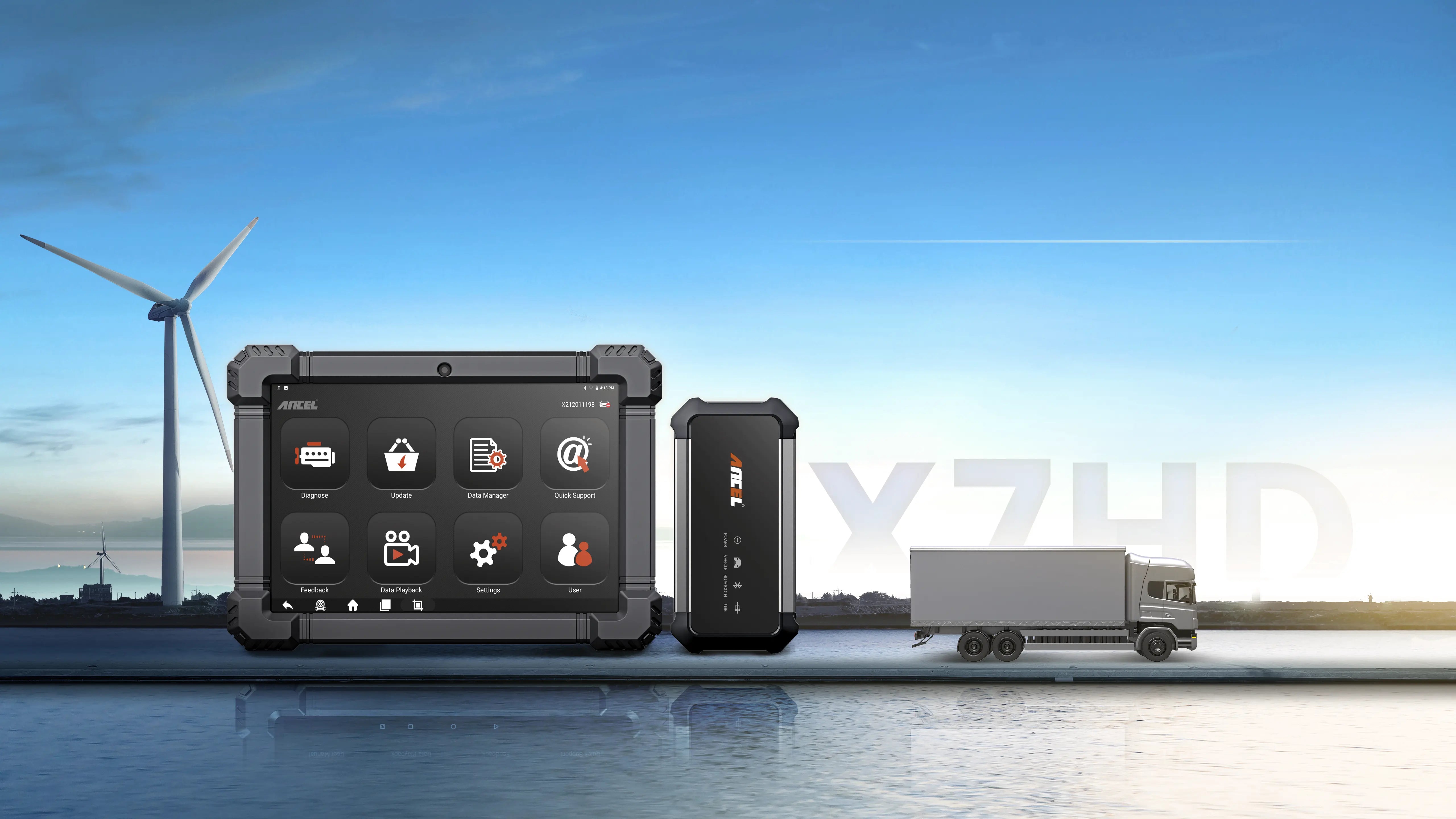 Advanced Truck Scanners | Efficient Diagnostics | ANCEL