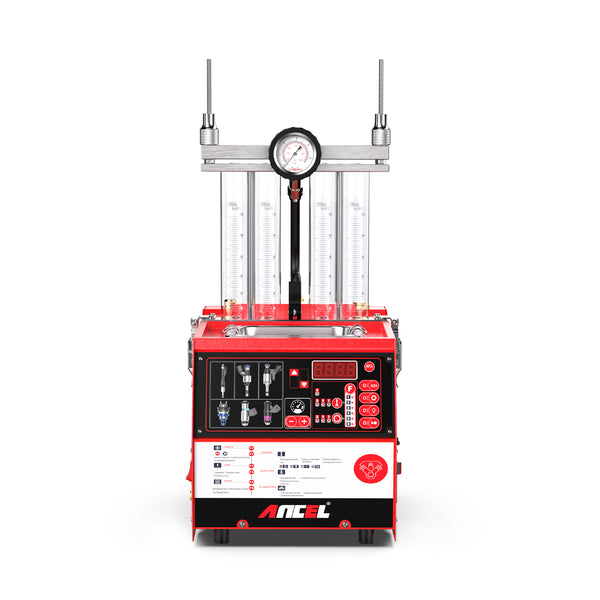 Ancel AJ400 GDI EFI TSI Fuel Injector Tester Cleaner Ultraschall-Widerstandstest 