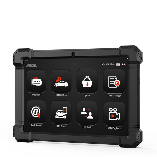 ANCEL X7 Tablet, Without VCI, Cable, Changer, and Without any  Other Accessories,Without Softwares, Left the X7 Serial Number When You Order Them
