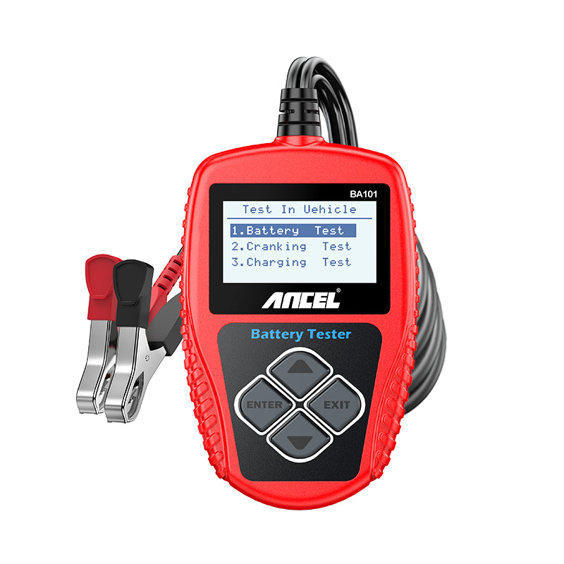 ANCEL BA101 12V  100-2000 CCA Car Battery Tester Charger Tools