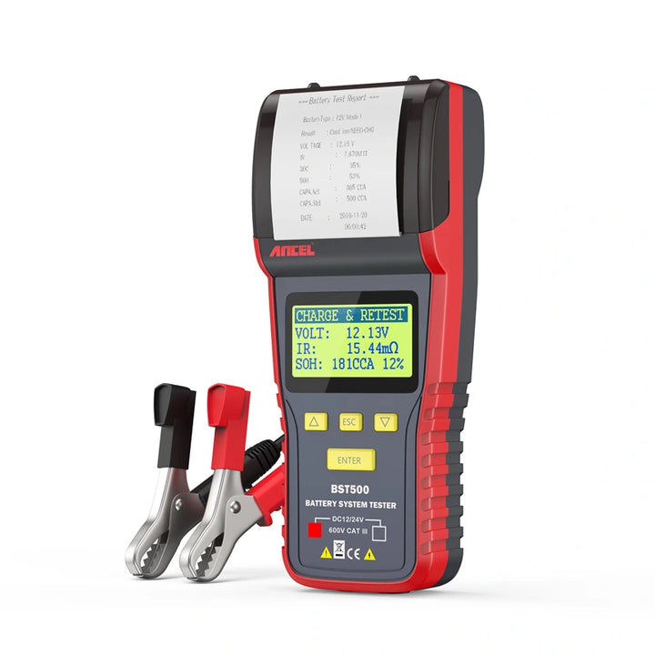 ANCEL BST500 12V 24V battery tester