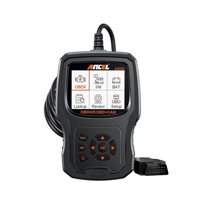 ANCEL AD530 - Advanced ODBII Code Reader for Comprehensive Diagnostics