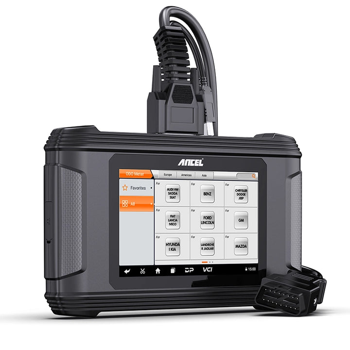 ANCEL DM500 OBD2 Cluster Mileage Correction Tool – Odometer Adjuster & Code Reader