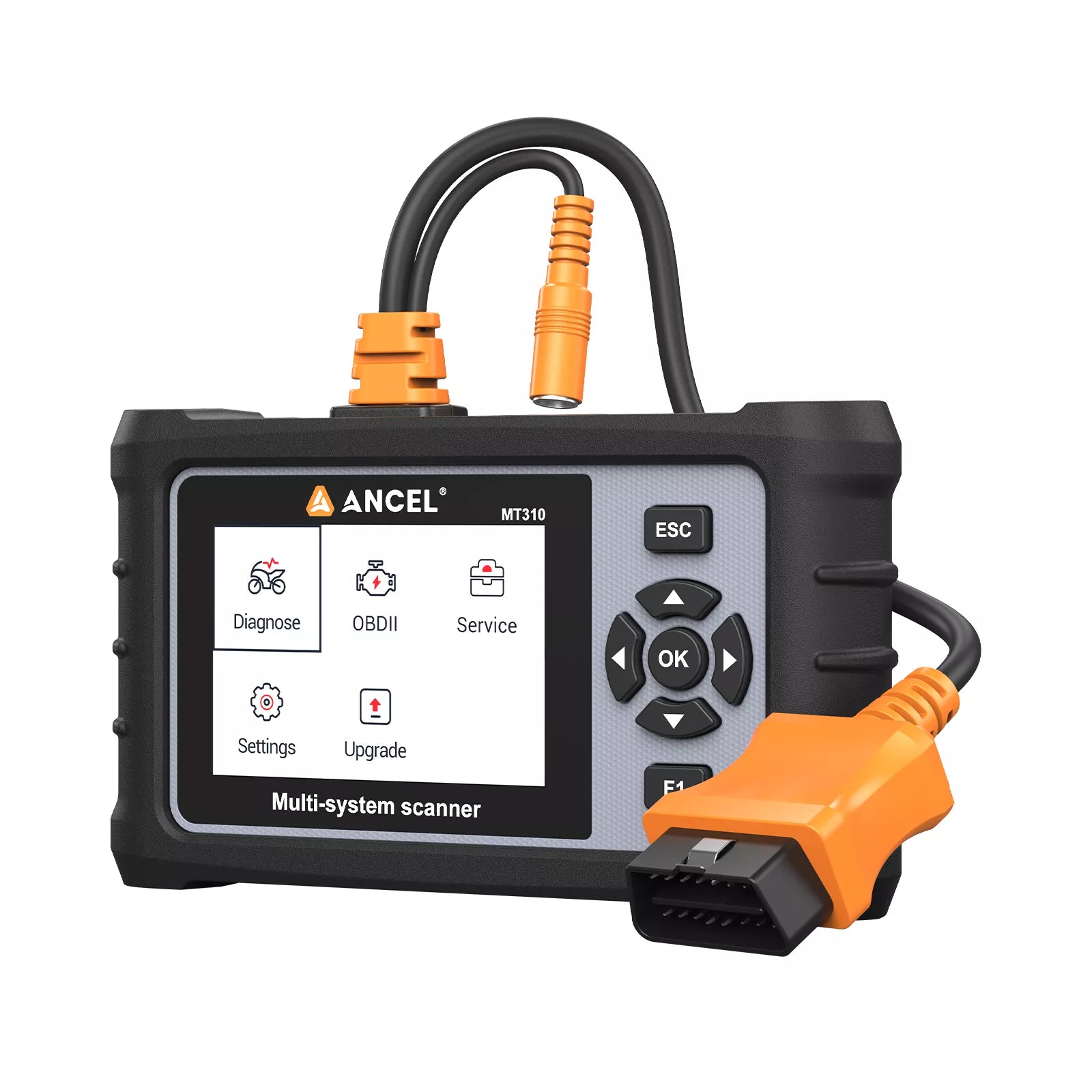 ANCEL MT310 Full-System Motorcycle Scanner for BMW, Harley, Honda, Yam
