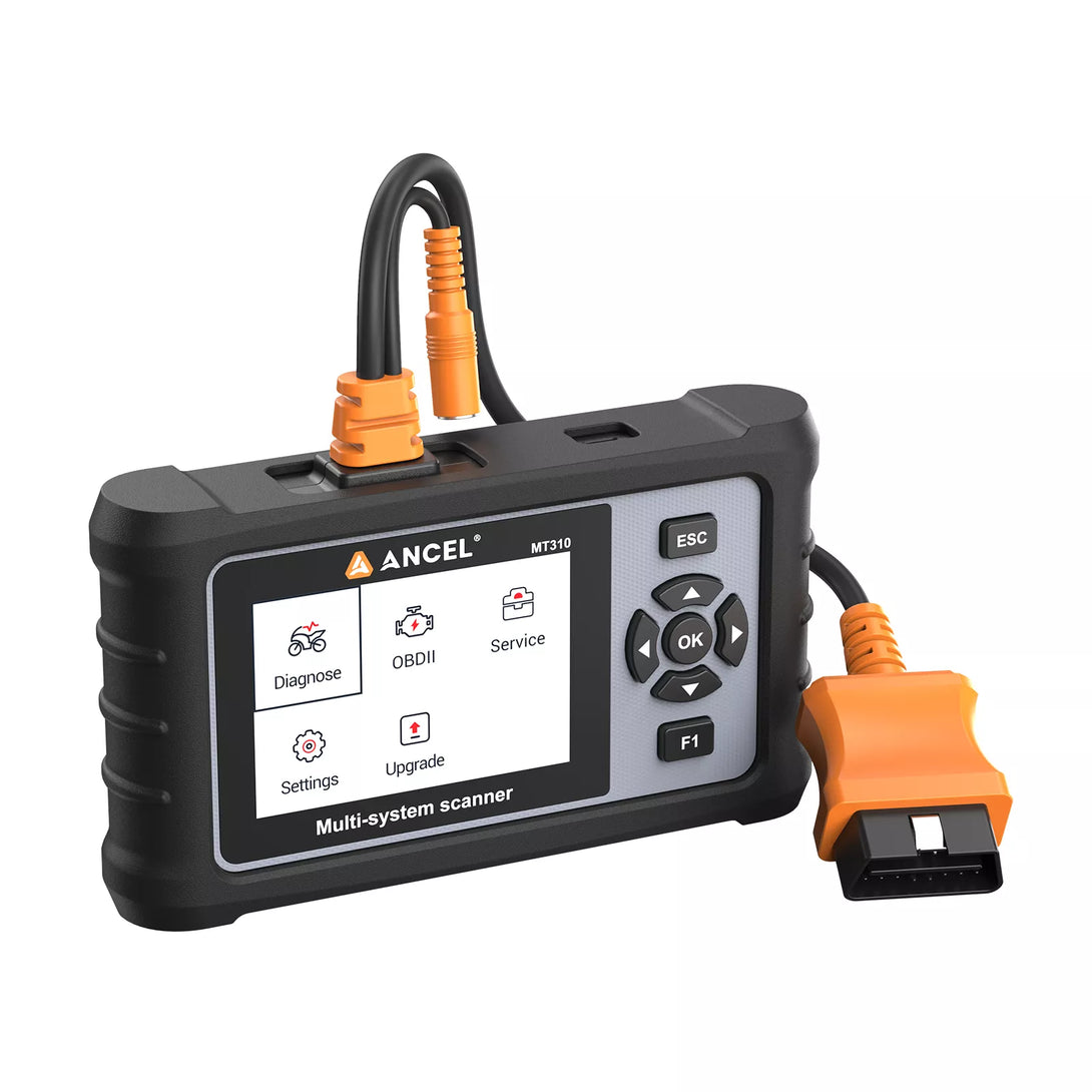 ANCEL MT310 Full-System Motorcycle Scanner for BMW, Harley, Honda, Yam