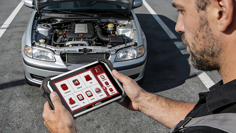 ANCEL DS600 BT Full System Diagnosis 34 Maintenance/Reset Functions 3000+ Bidirectional Test 106+Car Brands