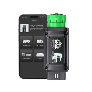 ANCEL HD110 Bluetooth Heavy Duty Truck Diesel Scanner OBDII Diagnostic DPF Regen For Detroit Paccar