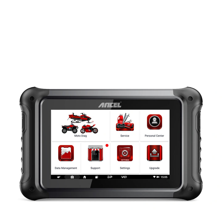 Ancel MT700: Premium Motorcycle Full System Diagnostic Tool, OBD2 Scanner  with ABS & TPMS & ECU