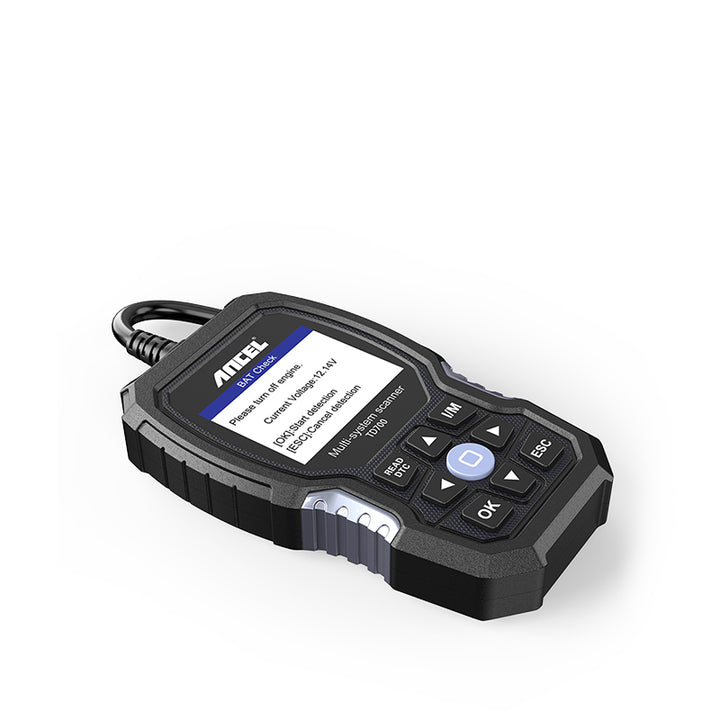 ANCEL-LD700 OBD2 Scanner, TPMS, ABS, Reset De Óleo, Motor, Todos