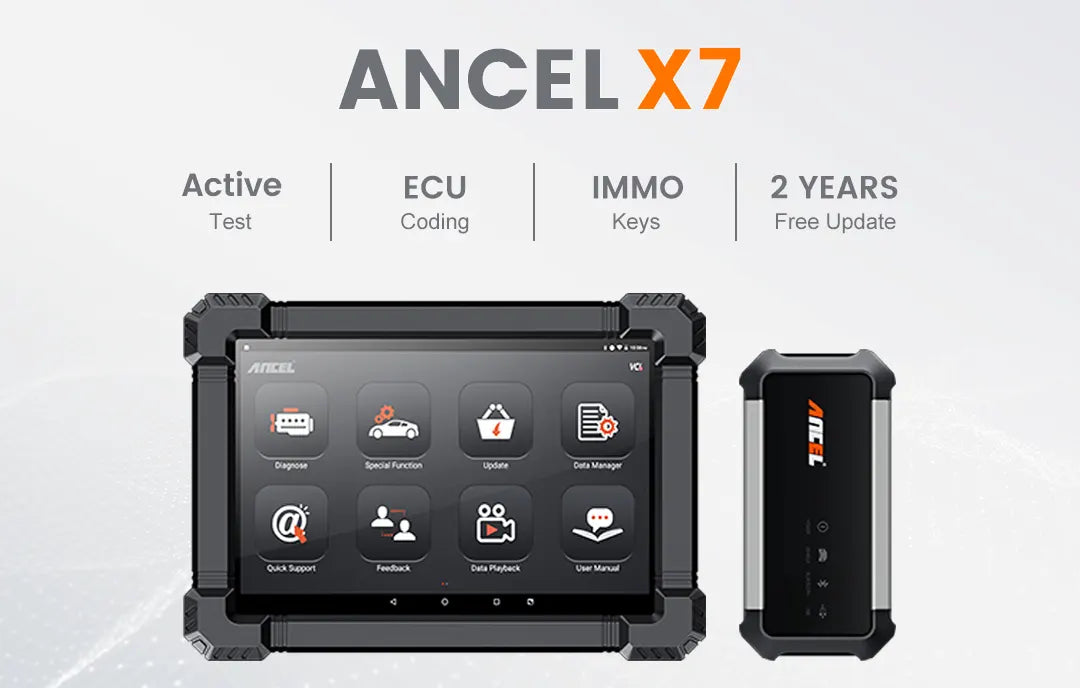 ANCEL X6 Automotive Bi-directional OBD2 Scanner Diagnostic Scan Tool Code  Reader