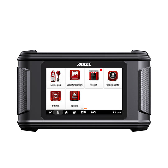 ANCEL MR500 Diagnosis  YAMAHA SUZUKI MERCURY Bi-directional Test 15 Reset Functions