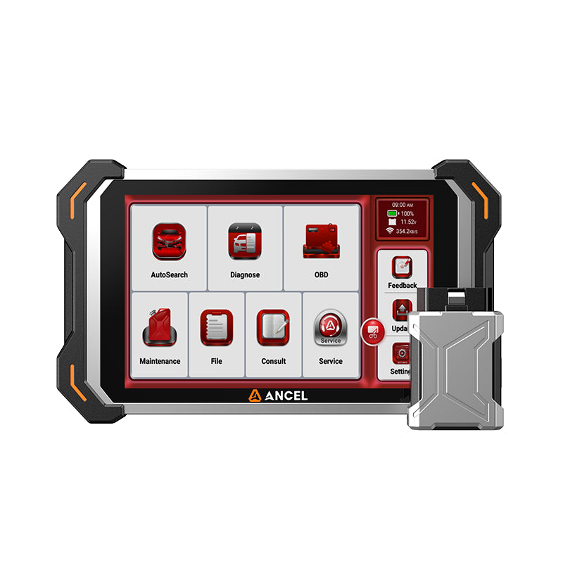 ANCEL DS600 BT Full System Diagnosis 34+ Maintenance/Reset Functions 30000+ Action/Component/Bidirectional Test 106+Car Brands