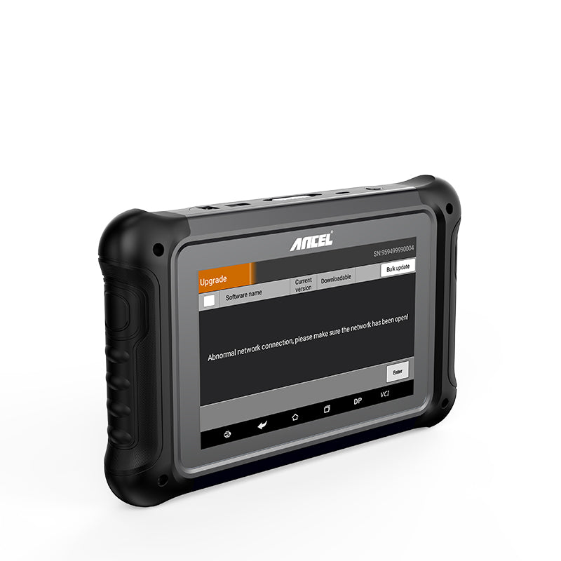 ANCEL DP500 IMMO Key Programming Tool – OBD2 Key Coder With Mileage Correction, 7" Tablet, 5-Year Warranty