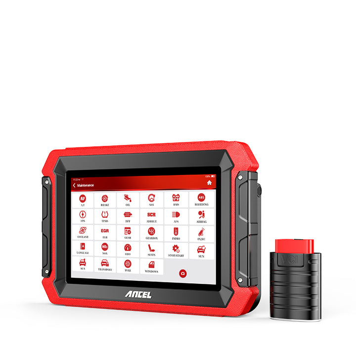 Ancel DS600 auto scanner with fuel injector coding