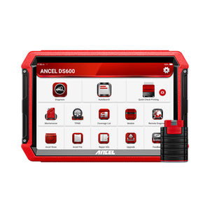 ANCEL DS600 Advanced Diagnostics Tool with Offline/Online Coding, and 34 Resets Actuation Testing/Bi-Directional Control Two Years of Free Upgrades
