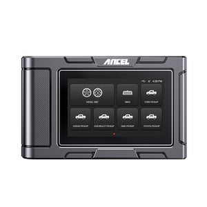 ANCEL HD3500 Pickup Heavy Duty Truck OBD2 Scanner All Systems Diesel Diagnosis Actuation Test Light Truck & Car Diesel OBD & OBDII Protocols Full DPF Functions  Lifetime Free Update