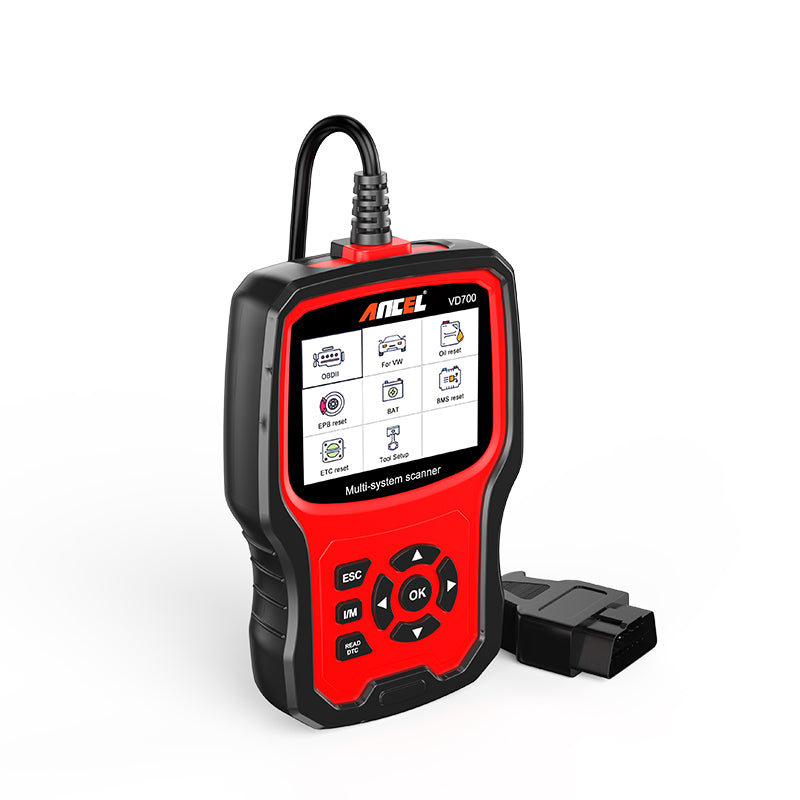 ANCEL VD700: Premium All System OBD2 Scanner for VAG Vehicles