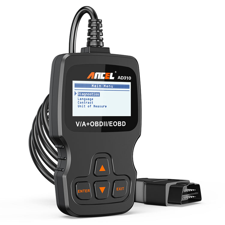 ANCEL AD310 Engine Code Reader ODB2 Car Diagnostic Scanner Turn off En