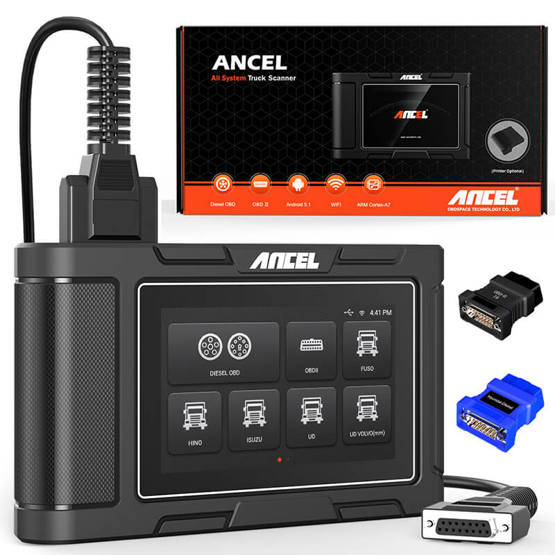 ANCEL HD3200 Full System Heavy Duty Truck Code Reader Diesel Scan Tool